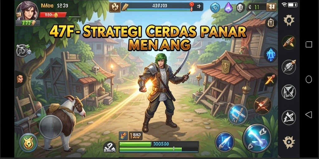 Tampilan menarik dari gameplay 47F yang menuntut strategi cerdas.