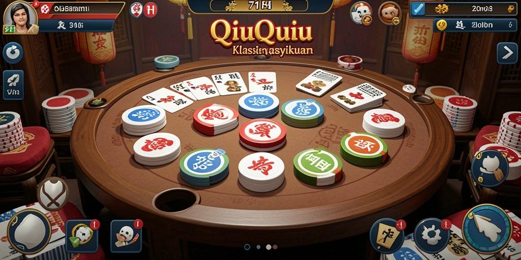Gameplay seru QiuQiu dalam 71H dengan teman-teman.