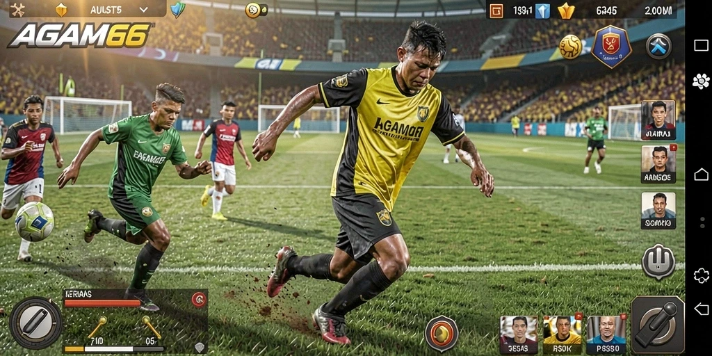 Tampilan gameplay AGAM66 yang seru dan menarik.