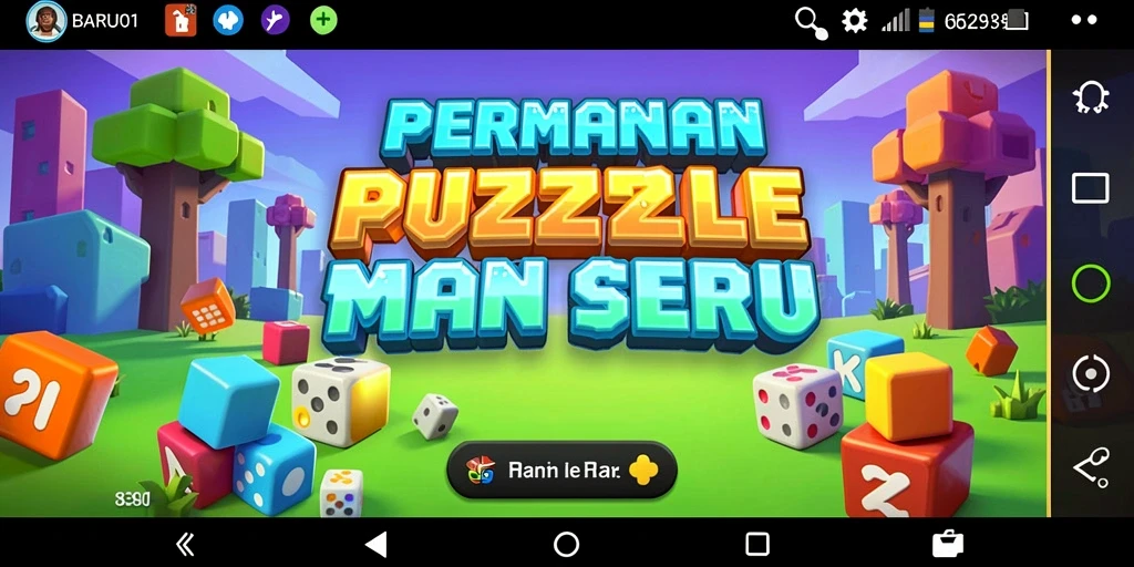 Tampilan screenshot gameplay BARU01 yang menarik dan penuh tantangan.