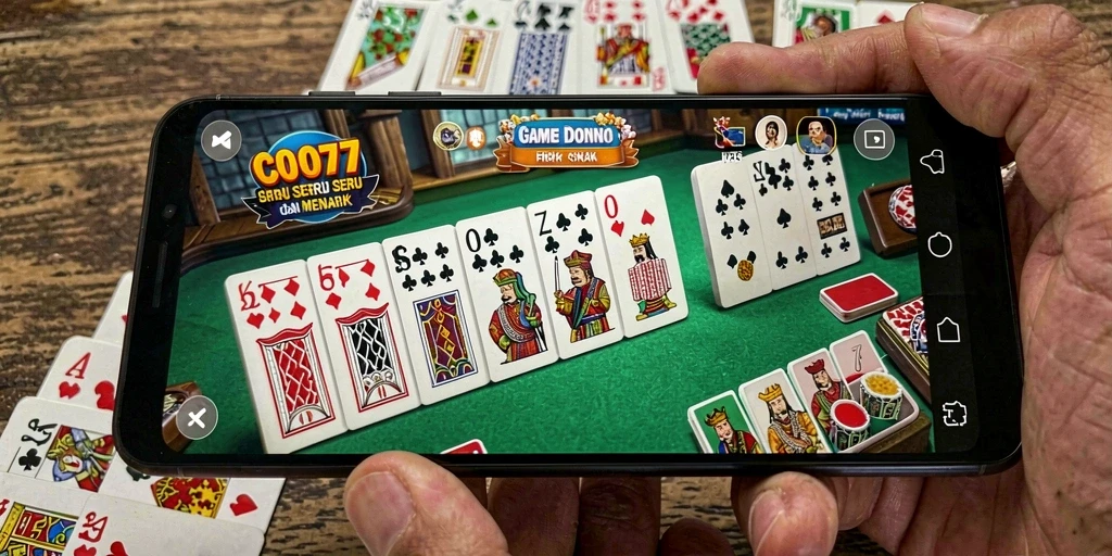 Screenshot utama C0077 menunjukkan gameplay seru dan interaktif.