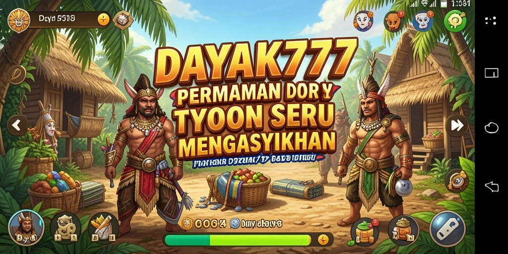 Tampilan gameplay DAYAK777 yang menarik dan interaktif.