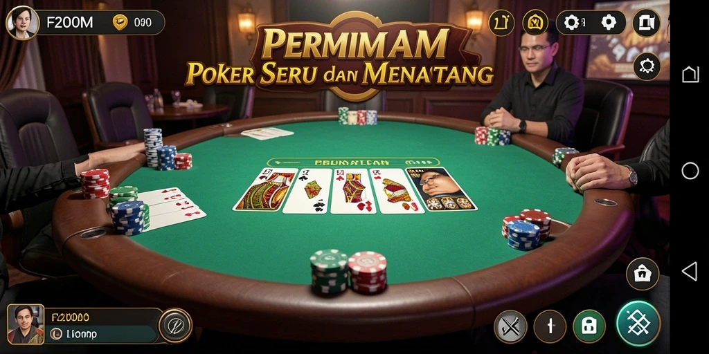 Tampilan seru dari gameplay F200M yang penuh tantangan.