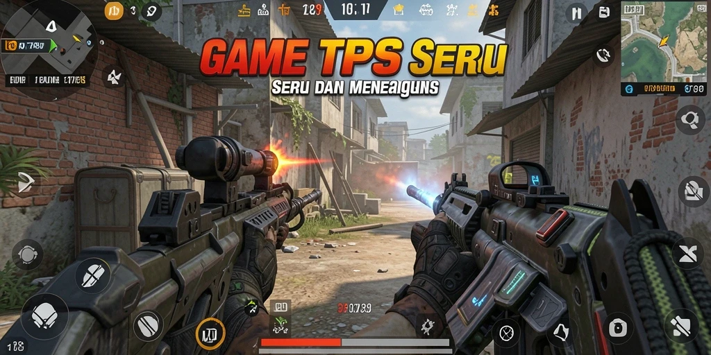 Menampilkan aksi pertempuran seru dalam gameplay IDN789.