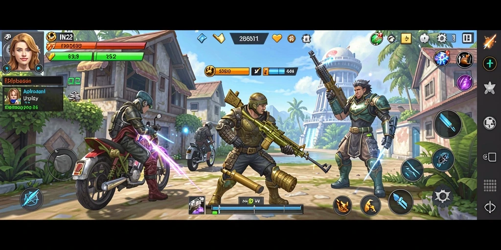 Screenshot aplikasi IN22 dengan tampilan antarmuka yang intuitif.