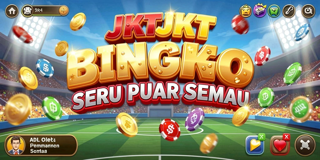 Gameplay seru dari JKTJKT dalam permainan Bingo.