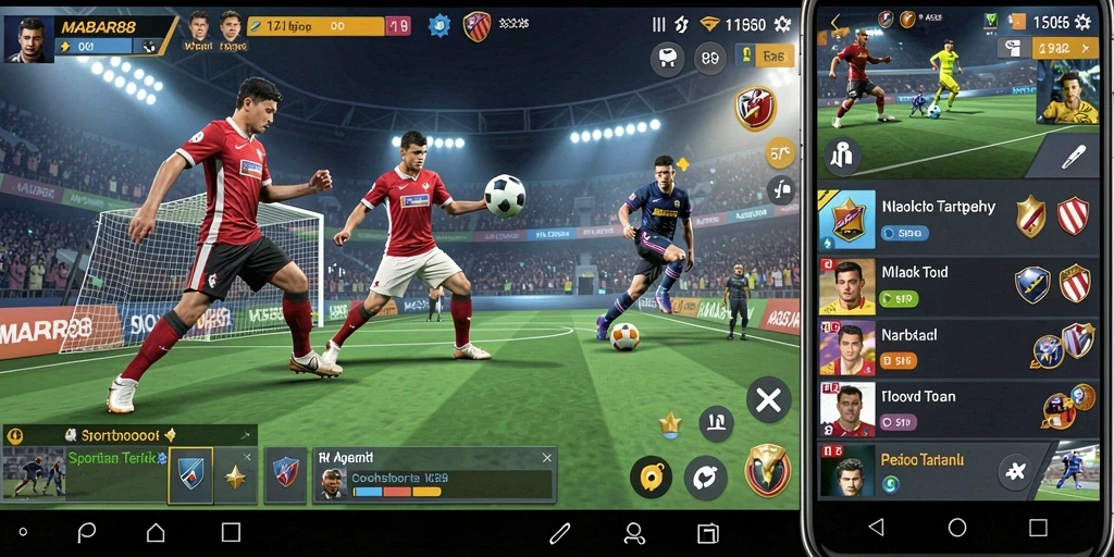 Screenshot gameplay MABAR88 menampilkan antarmuka taruhan yang dinamis.