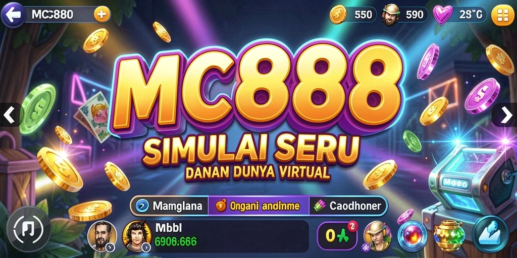 Tangkapan layar menampilkan aksi gameplay MC888 dengan grafis menawan.