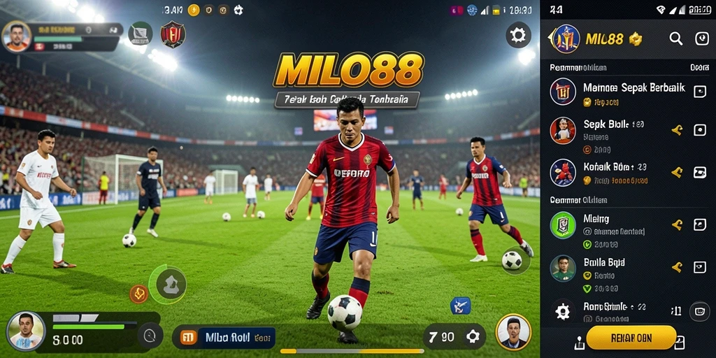 Tampilan gameplay <strong>MILO88</strong> yang menegangkan dan seru.