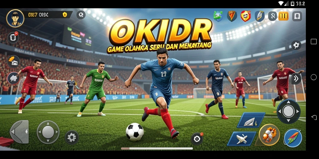 Screenshot gameplay OKIDR yang seru dan menegangkan.