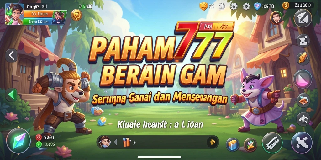 Tampilan gameplay menarik dari PAHAM777.