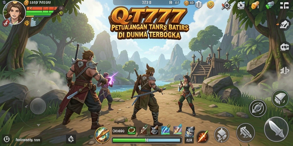 Gameplay QT777 yang menarik di dunia terbuka yang luas.
