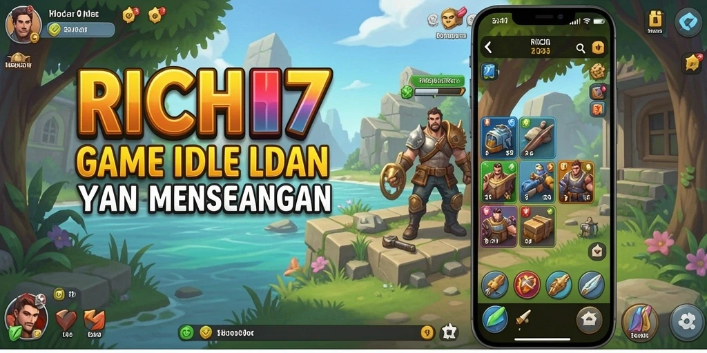Tampilan gameplay RICH7 yang menawan dan menghibur.