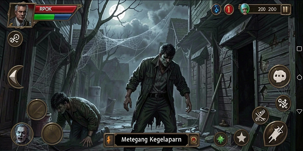 Gameplay mencekam dengan suasana horor yang intens.