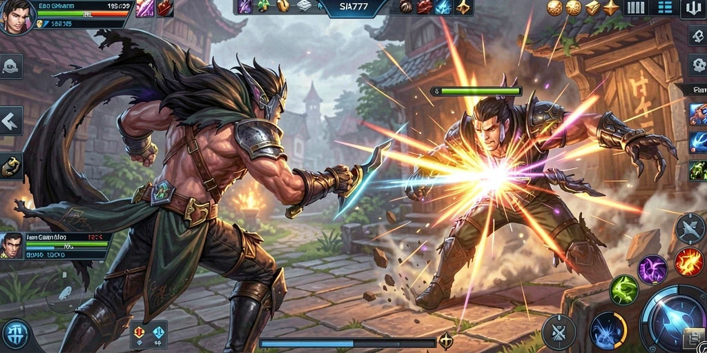 Gambaran gameplay MOBA yang menarik dalam SIA777