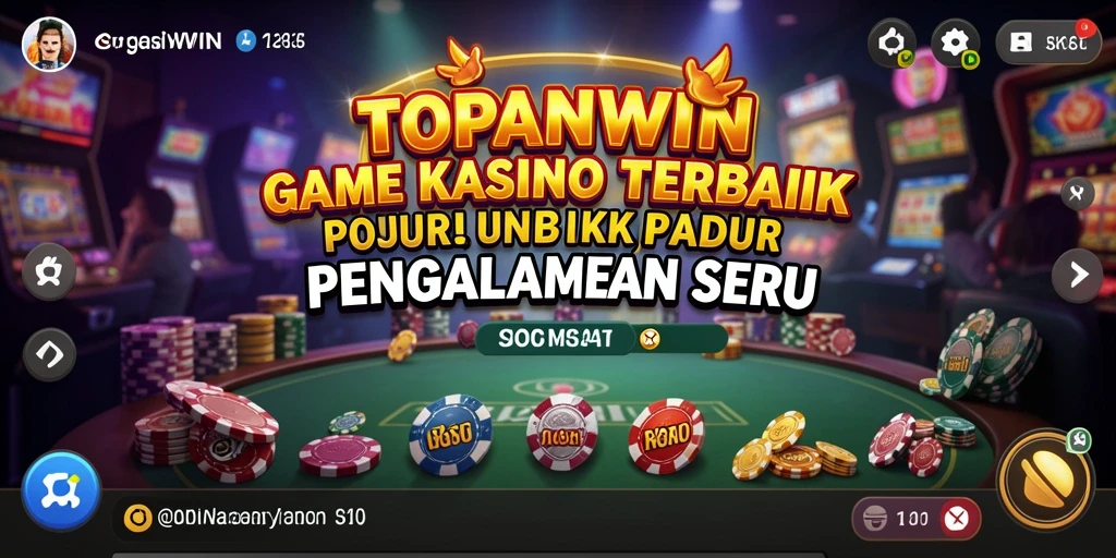 Tampilan gameplay menarik dengan grafis yang memukau dan suasana kasino yang autentik.